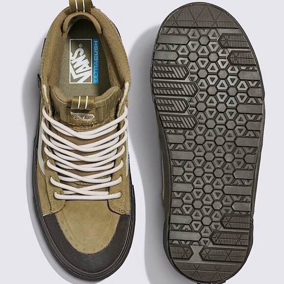 Vans SK8-HI MTE Waterproof Olive Men's 13 Hiking Sneaker Boot VN000CVTCX6 NEW - Picture 10 of 12